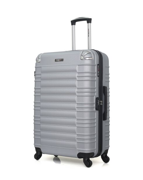 Set de 2 maletas grandes y cabina L/S Lima 75cm/55cm gris