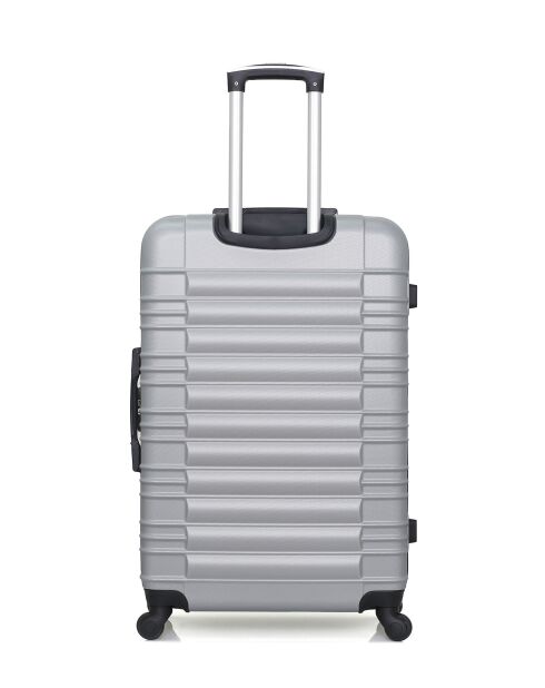 Set de 2 maletas grandes y cabina L/S Lima 75cm/55cm gris