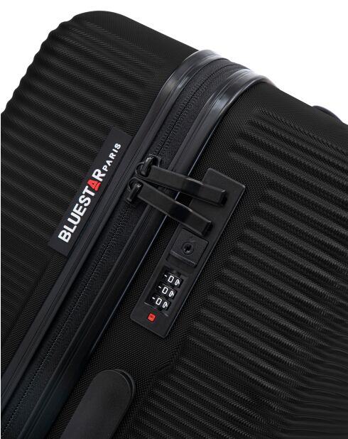 Lot de 2 valises Grand format et Weekend L/M Wagram 75cm/66,5cm noires