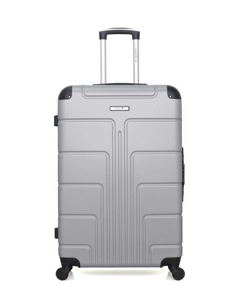 Set mit 3 großen Koffern, Weekend und Cabin L/M/S Ottawa, 75 cm/65 cm/55 cm, grau