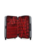 Set mit 3 großen Koffern, Weekend und Cabin L/M/S Ottawa, 75 cm/65 cm/55 cm, grau