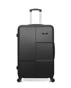 Set mit 2 großen Koffern und Wochenendkoffern L/M Miami 75cm/65cm schwarz