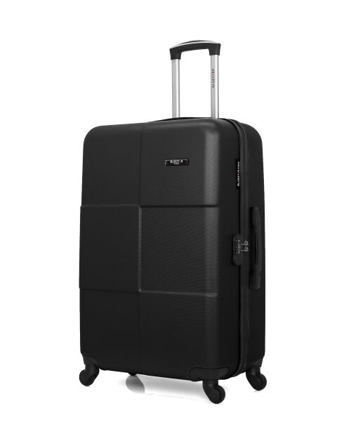 Set mit 2 großen Koffern und Wochenendkoffern L/M Miami 75cm/65cm schwarz
