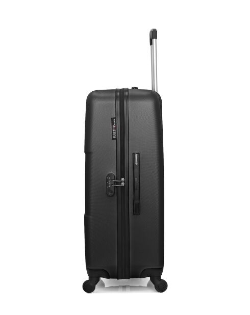 Set mit 2 großen Koffern und Wochenendkoffern L/M Miami 75cm/65cm schwarz