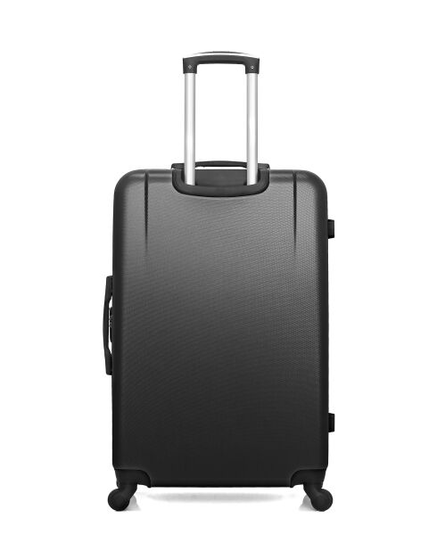 Set mit 2 großen Koffern und Wochenendkoffern L/M Miami 75cm/65cm schwarz