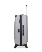 Set van 2 grote en weekendkoffers L/M Bucarest 75cm/65cm grijs