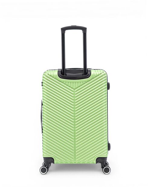 Set mit 2 großen Koffern und Wochenendkoffern L/M Gaite 75cm/66,5 cm grün