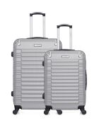 Set van 2 grote en weekendkoffers L/M Lima 75cm/65cm grijs