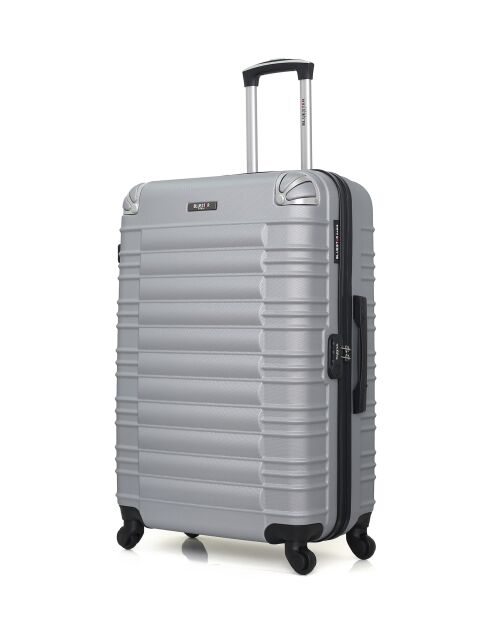 Set van 2 grote en weekendkoffers L/M Lima 75cm/65cm grijs