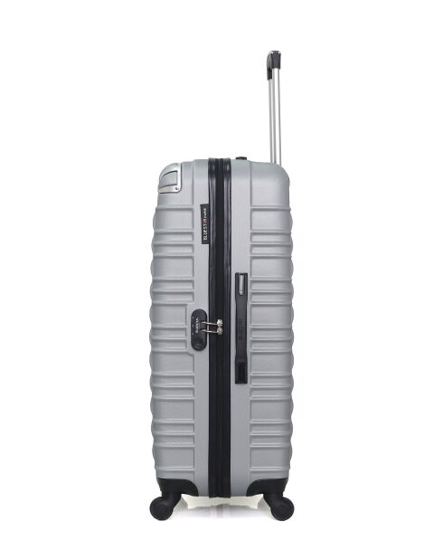 Set van 2 grote en weekendkoffers L/M Lima 75cm/65cm grijs