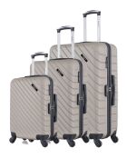Lot de 3 valises L/M/S Cite 75cm/65cm/55cm beiges