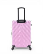 Set van 2 grote koffers en cabine L/S Gaite 75 cm/56,5 cm roze