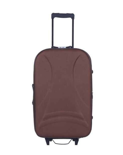 Set van 3 L/M/S Dacca koffers 77 cm bruin