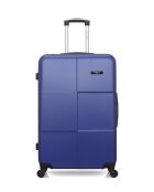 Set mit 2 großen Koffern und Wochenendkoffern L/M Miami 75cm/65cm marineblau