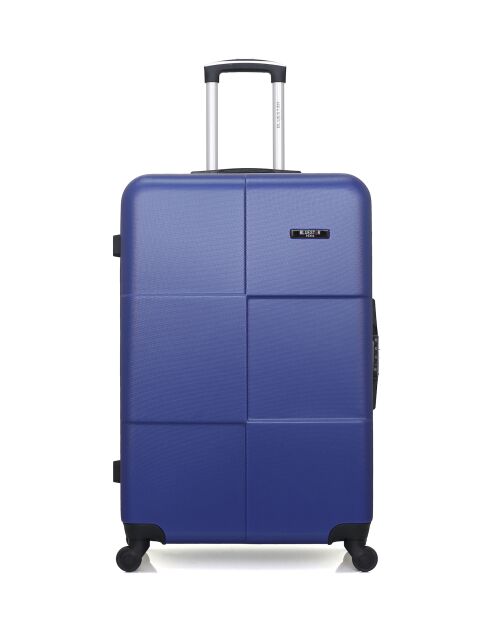 Set mit 2 großen Koffern und Wochenendkoffern L/M Miami 75cm/65cm marineblau
