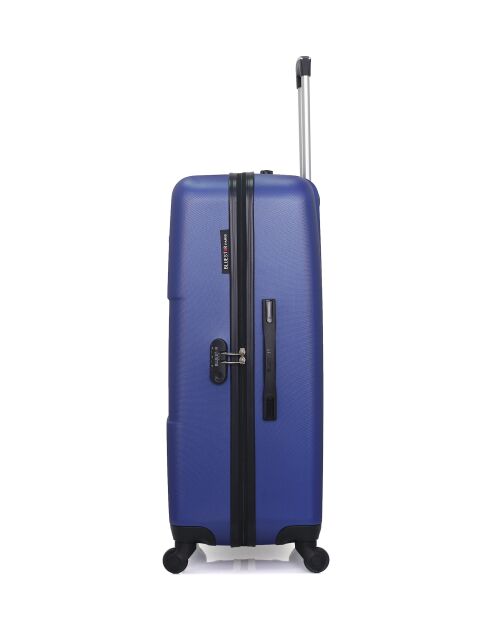 Set mit 2 großen Koffern und Wochenendkoffern L/M Miami 75cm/65cm marineblau