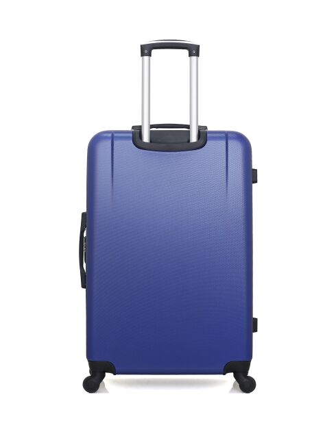 Set mit 2 großen Koffern und Wochenendkoffern L/M Miami 75cm/65cm marineblau