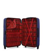 Set mit 2 großen Koffern und Wochenendkoffern L/M Miami 75cm/65cm marineblau