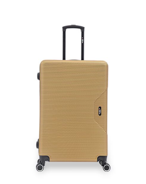 Set mit 2 großen Koffern und Kabine L/S Wagram 75cm/56,5 cm dunkelbeige