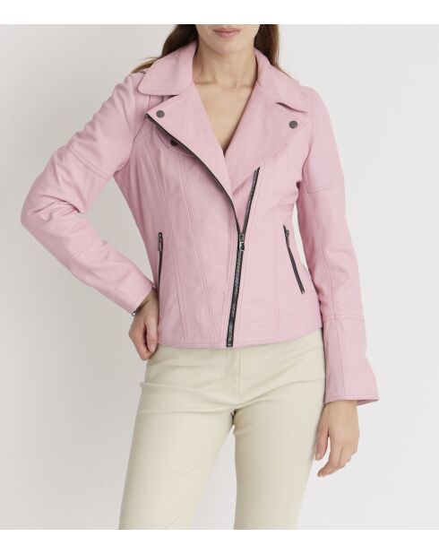 Blouson en cuir Lovely Wody romance
