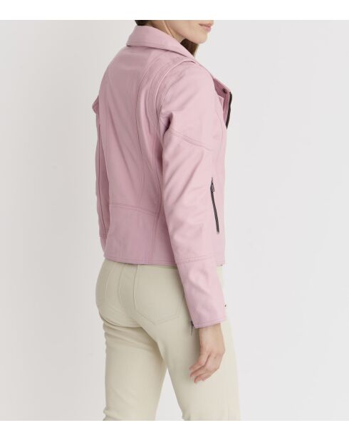 Blouson en cuir Lovely Wody romance