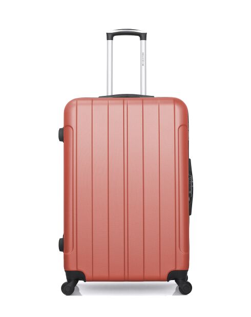 Valise Long Séjour Napoli 75 cm corail
