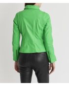 Blouson en cuir Lovely Wody prairie