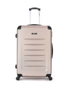 Set van 3 grote koffers, weekend en cabine L/M/XXS Opera 75 cm/46 cm/65 cm beige