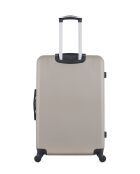 Set van 3 grote koffers, weekend en cabine L/M/XXS Opera 75 cm/46 cm/65 cm beige