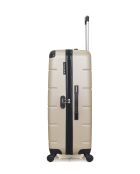Pack de 3 maletas grandes para fin de semana y cabina L/M/XXS Ottawa 75 cm/46 cm/65 cm, color beige