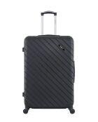 Set van 2 grote en weekendkoffers L/M Cite 75cm/65cm zwart