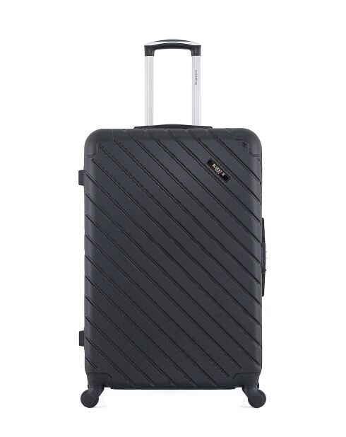 Set mit 2 großen und Wochenendkoffern L/M Cite 75cm/65cm schwarz