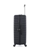 Set van 2 grote en weekendkoffers L/M Cite 75cm/65cm zwart