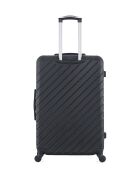 Set van 2 grote en weekendkoffers L/M Cite 75cm/65cm zwart