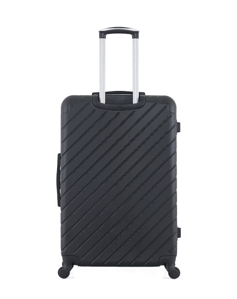 Set mit 2 großen und Wochenendkoffern L/M Cite 75cm/65cm schwarz