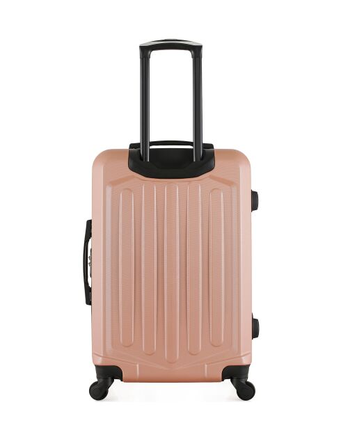 Valise Weekend Moyen Séjour Hagen 65 cm rose doré