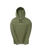 Kakigroene katoenen hoodie van Elevin