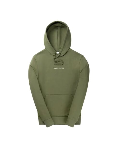 Felpa Elevin in cotone verde kaki