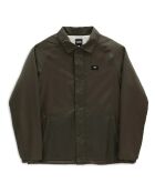 Giacca in tela idrorepellente verde