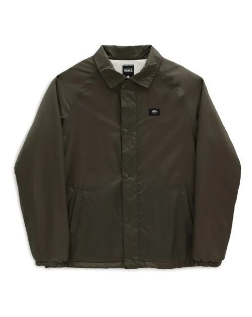 Giacca in tela idrorepellente verde