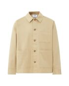 Giacca Ib 1721 beige in cotone biologico