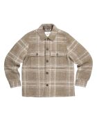 Giacca Wilas 8267 in lana scozzese cammello