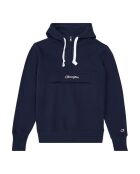 Felpa con cappuccio blu scuro