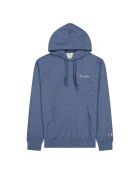 Felpa in cotone blu Heather
