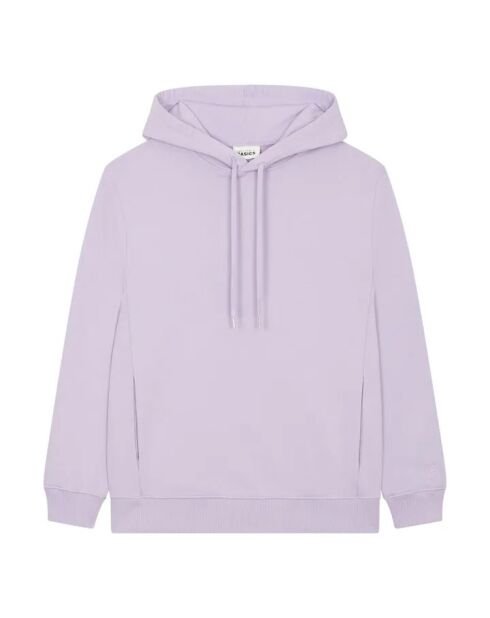 Sudadera lila de algodón orgánico