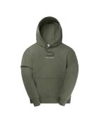Felpa in cotone Logotype verde kaki