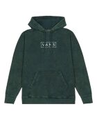 Felpa Easy Wash in cotone verde