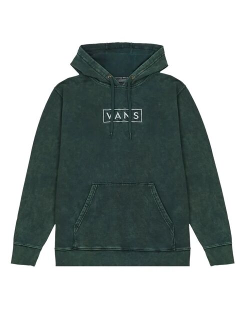 Felpa Easy Wash in cotone verde