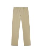 Theodor 1040 greige Chinohose aus Bio-Baumwolle