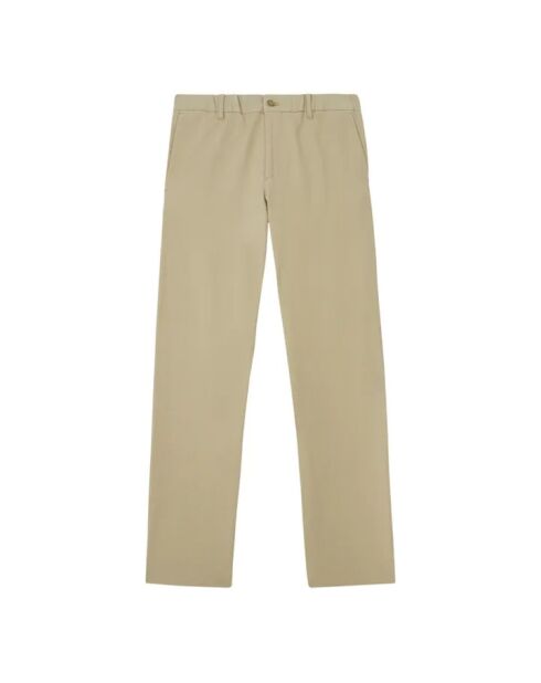 Theodor 1040 greige Chinohose aus Bio-Baumwolle